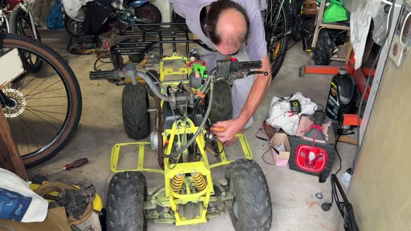 Brenden’s quad bike