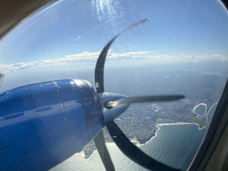 Birthday plane spotting at Sydney airport